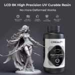 Creality LCD 8K High Precision UV Curable Resin - Dark Grey (3302190004 gray) - Image 2