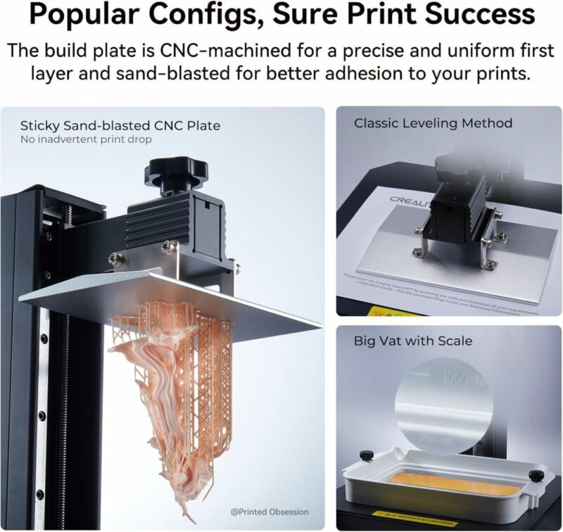 Creality Halot Play - 4k Piocreat Resin Printer fast 60mm/h 130x82x160mm - Image 4