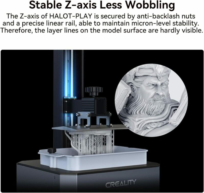 Creality Halot Play - 4k Piocreat Resin Printer fast 60mm/h 130x82x160mm - Image 5