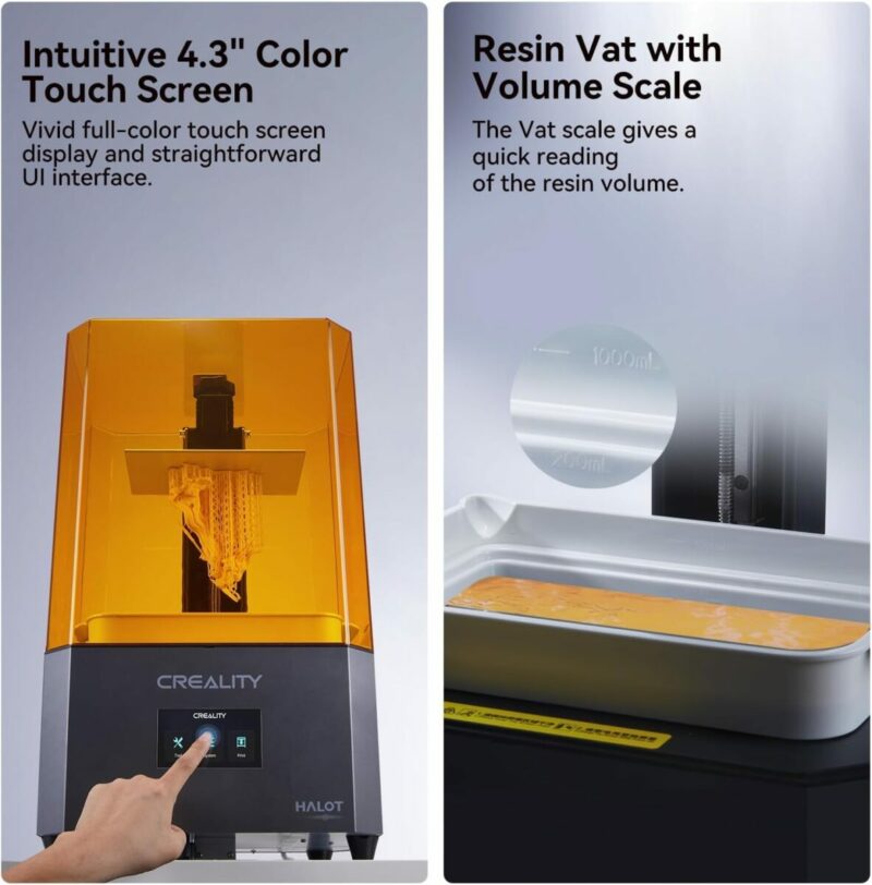 Creality Halot Play - 4k Piocreat Resin Printer fast 60mm/h 130x82x160mm - Image 8