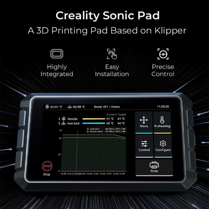 CREALITY Sonic Pad - Klipper 3d Printing pad - Image 3