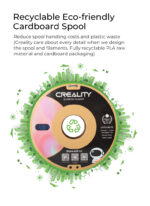 CREALITY CR-PLA Matte Avocado Green, 3D Printer Filament 1 kg Spool,1.75mm (3301010301) - Image 6