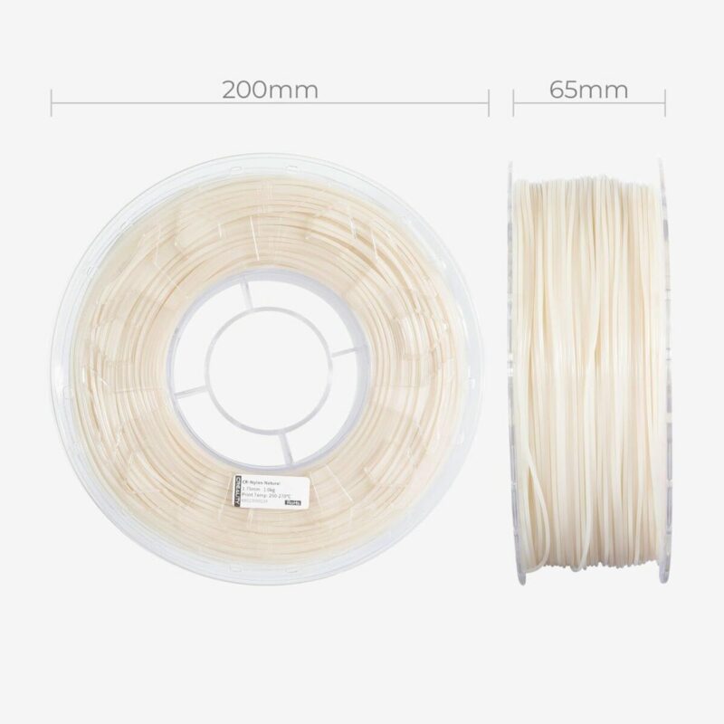 Creality CR-Nylon - Natural Color 3D Printer Filament 1 kg Spool1.75 - Image 2