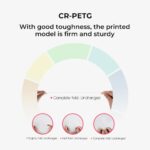 Creality CR-PETG White 3D Printer Filament, Hard Glossy, Tensile Str. 49MPA, 1 kg Spool1.75 - Image 12