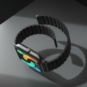 Haylou RS4 Plus Black -2 Straps (Silicon & Magnetic) Smart Watch 1,78 AMOLED 368x448 100 faces IP68 - Image 4