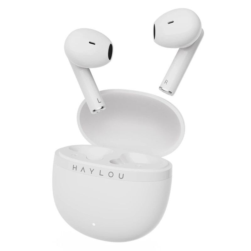 pcz-6971664935028 Haylou X1 Plus White - ANC Bluetooth TWS In-Ear Gaming Earbuds BT 5.4 ENC & ANC noise canceling - Image 1