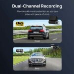 70mai Dash Cam Pro Plus+ A500S-1 Front & Rear w. Screen, set with RC06 Rearview Cam 1944P 140FOV 500 - Image 3