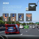 70mai Dash Cam Pro Plus+ A500S-1 Front & Rear w. Screen, set with RC06 Rearview Cam 1944P 140FOV 500 - Image 4