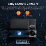 70mai A810 Dash Cam 4K w. Screen - 2160p 60FPS 150FOV GPS 500mAh Car Camera - Image 7