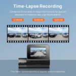 70mai A200 Dash Cam w. Screen - 1080P 60FPS 130FOV 500mAh Car Camera - Image 4