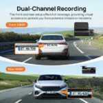 70mai A200 Dash Cam w. Screen - 1080P 60FPS 130FOV 500mAh Car Camera - Image 7