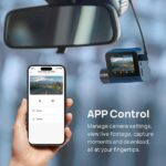 70mai A200 Dash Cam w. Screen - 1080P 60FPS 130FOV 500mAh Car Camera - Image 9