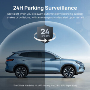 70mai M310 Dash Cam - 1296P, 300mAh Car Camera - Image 5