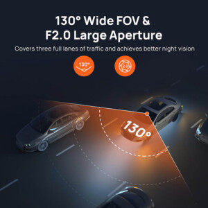 70mai M310 Dash Cam - 1296P, 300mAh Car Camera - Image 7