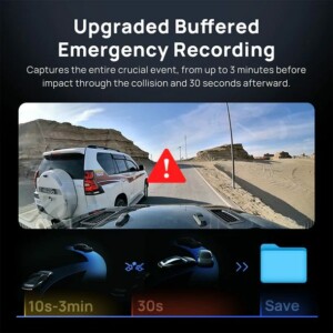 70mai Dash Cam 4K Omni 360° + Reaview Full View with Dual Sony STARVIS 2, AI 2.0 & 4G LTE (X800-2) - Image 9