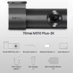 70mai M310 Plus 2k Dash Cam - 2k resolution 2560 x 1440 - Image 14