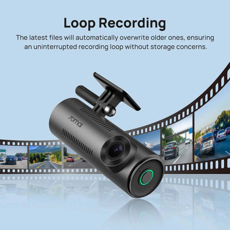 70mai M310 Plus 2k Dash Cam - 2k resolution 2560 x 1440 - Image 6