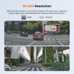 70mai M310 Plus 2k Dash Cam - 2k resolution 2560 x 1440 - Image 10