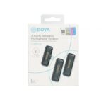 BOYA BY-WM3T2-D2 2,4GHz Mobile wireless mic For IOS iPhone (2 transmitters, two person vlog) - Image 7
