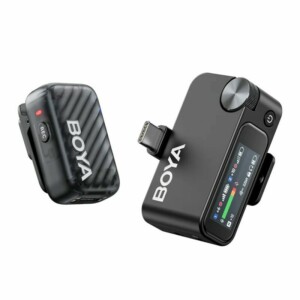 BOYAMIC 2-01 Wireless HD 2xLavalier Microphone USB-C &Camera 2x RXs 32bit Float Onboard Rec 300m 15h - Image 3