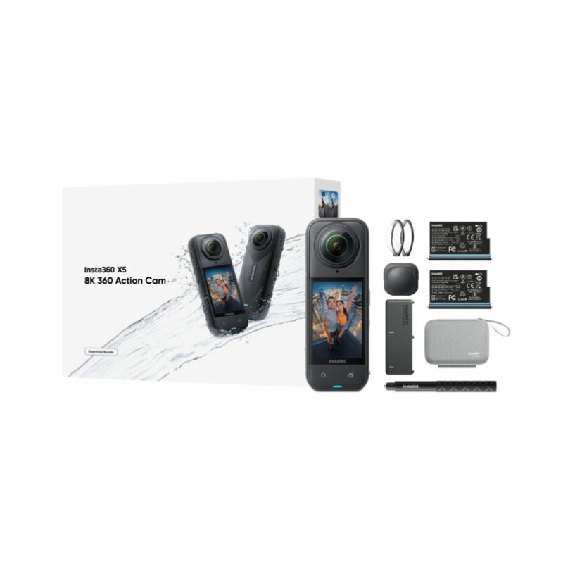 Insta360 X5 - 8K, Triple AI Chip, Action Camera Essentials Bundle - Image 8