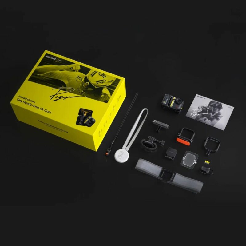 Insta360 GO Ultra Tadej Pogacar Edition - Custom Bike Bundle, Printed Autograph, 128GB SD Card - Image 10