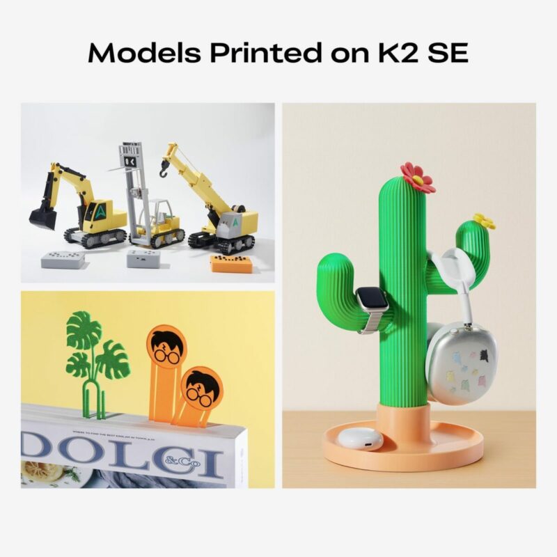 CREALITY K2 SE COMBO - with CFS FDM Semi Enclosed 3d Printer 500mm/s multicolor 220x215x245mm - Image 6