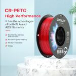Creality CR-PETG Orange 3D Printer Filament, Hard Glossy, Tensile Str. 49MPA, 1 kg Spool1.77 - Image 9