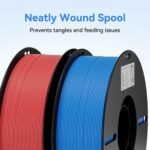 Creality EN-PLA Value Pack 4kg -  Black & White & Red & Bule - Ender Filament 4kg 1.75 (3301010474) - Image 5