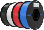 Creality EN-PLA Value Pack 4kg -  Black & White & Red & Bule - Ender Filament 4kg 1.75 (3301010474)