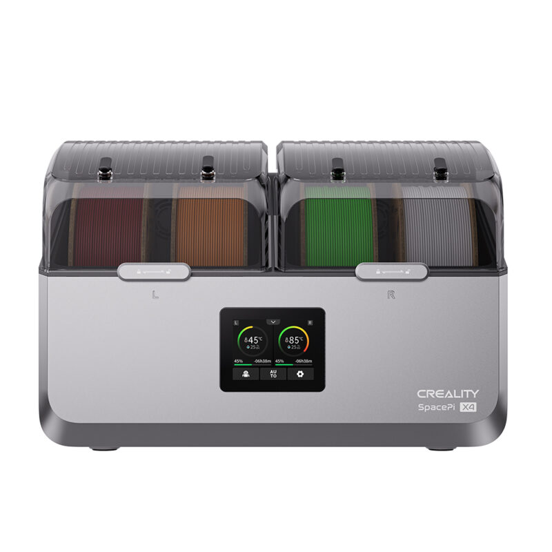 Creality SpacePi X4 Filament Dryer Dry Box for 4 Filaments Adjust 40-85c Big Screen for 12 types - Image 2