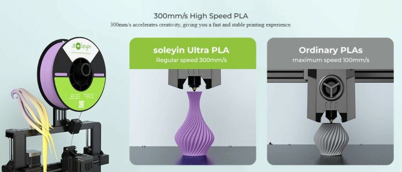 Creality Soleyin Ultra PLA Rose Hip (Rosehip) 3D Printer Filament  1 kg Spool,1.75 mm - Image 7