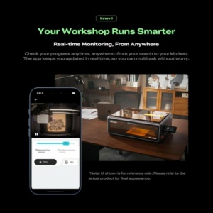 Creality Falcon A1 Pro - 20W Laser Engraver, 20W Blue & Optional 2W IR laser module 358x268 - Image 6