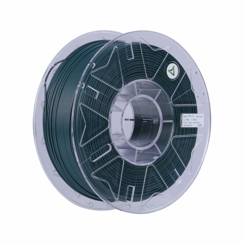 pcz-6977905742073 Creality Hyper PETG-CF Ancient Wood Green Carbon Fiber 3D Printer Filament, High Strength, 1 kg Spoo - Image 1