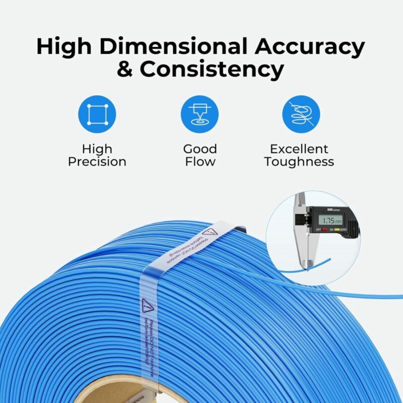 Creality CR-PETG Value Pack 2kg - No Reel - Red & Blue 3D Printer Filament Refill - Image 2