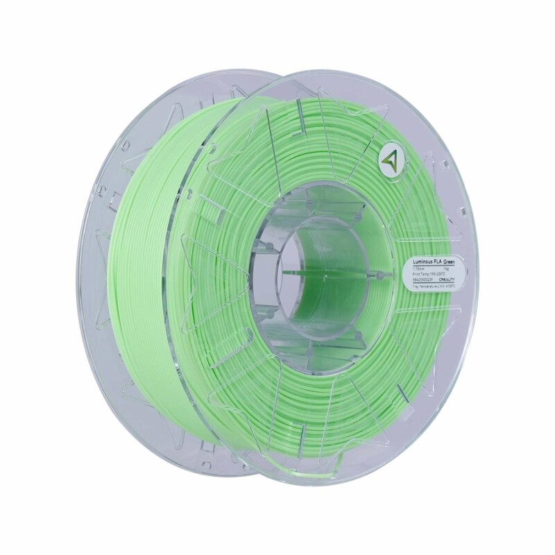 pcz-6977905742905 Creality Hyper Luminous PLA Green - Fast 3D Printer Filament, RFID 1 kg Spool1.75 - Image 1