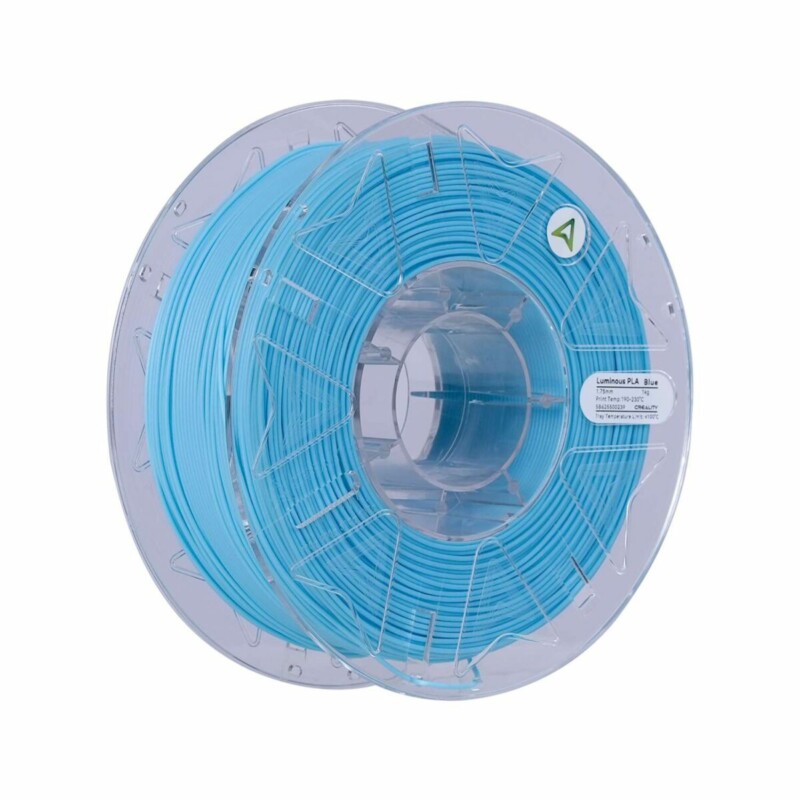 pcz-6977905742912 Creality Hyper Luminous PLA Blue - Fast 3D Printer Filament, RFID 1 kg Spool1.75 - Image 1