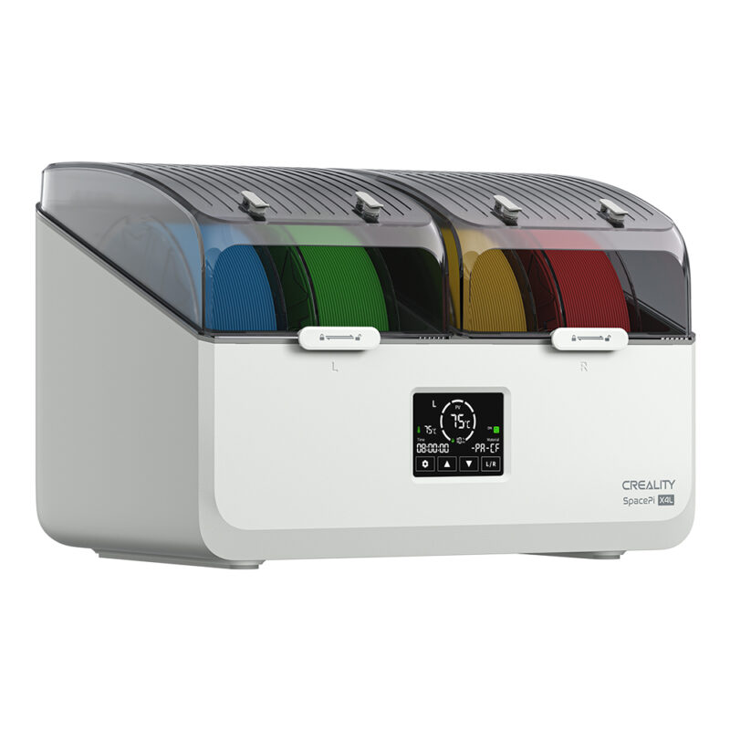 Creality SpacePi X4L Filament Dryer Dry Box for 4 Filaments Adjust 40-75c Small Screen for 12 types - Image 3