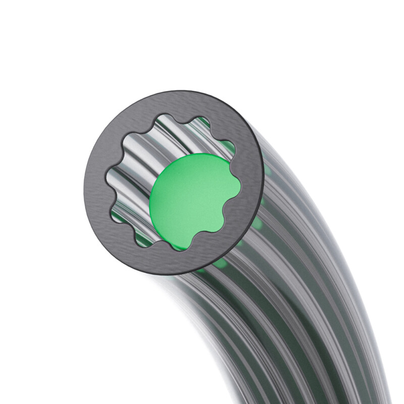 pcz-6977905743292 Creality Star-Shaped Low-Resistance PTFE Tube 2m - for all FDM printers - Image 1