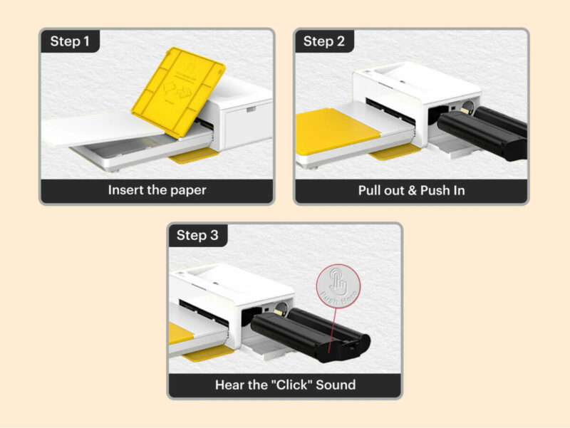 Kodak PHC-80 - Glossy Photo Paper (10x15cm) for WLAN Kodak Photo Printer (Dock Plus) - Image 2