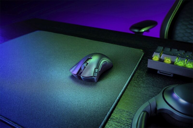 Razer DEATHADDER V2 X HYPERSPEED - Wireless & Bluetooth Gaming Optical Mouse - Image 12