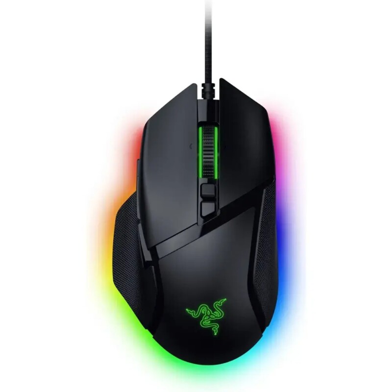 pcz-8886419334576 Razer BASILISK V3 35K BLACK - RGB Gaming Mouse - Optical Switches - Tilt Wheel - 11 Buttons - Image 1