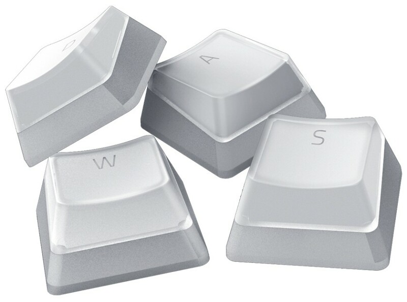 pcz-8886419337485 Razer PHANTOM PUDDING WHITE Keycaps Upgrade Set - Image 1