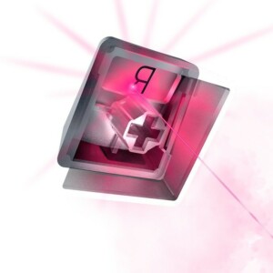 Razer PHANTOM PUDDING WHITE Keycaps Upgrade Set - Image 4