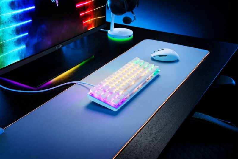 Razer PHANTOM PUDDING WHITE Keycaps Upgrade Set - Image 10