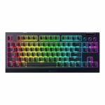 RAZER Blackwidow V4 TKL HYPERSPEED - RGB Wireless Hot-Swap Gaming Keyboard - Orange Tactile Switches
