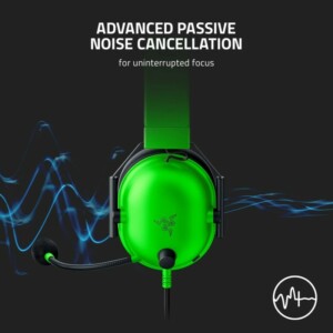 Razer BLACKSHARK V2 X GREEN Gaming Headset - 7.1 - PC/PS4/PS5 - Image 8