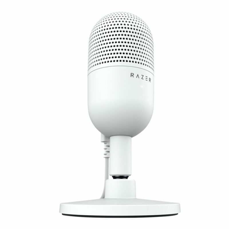 Razer SEIREN V3 MINI MERCURY - USB Condenser Microphone -  Build-in Shock Absorb - Mute Button - Image 2