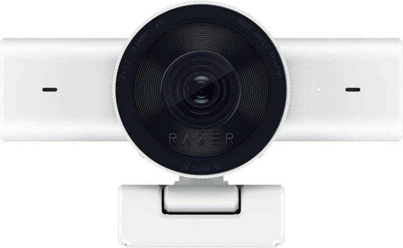 Razer KIYO V2 X White - 2K 60fps - Auto Focus - 80° FOV - Low Light Sensor - USB Streaming Webcam - Image 2