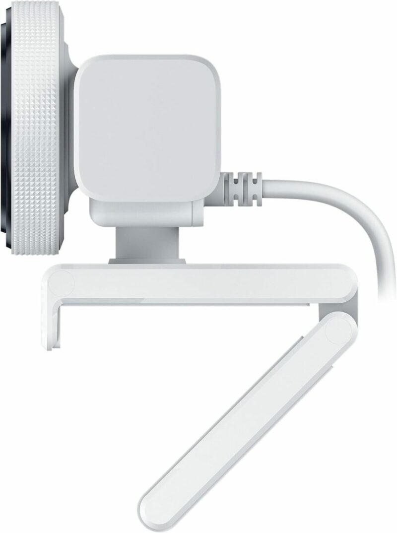 Razer KIYO V2 X White - 2K 60fps - Auto Focus - 80° FOV - Low Light Sensor - USB Streaming Webcam - Image 3